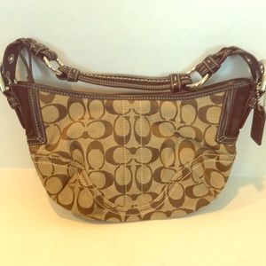 Coach Tan Small Purse Handbag
